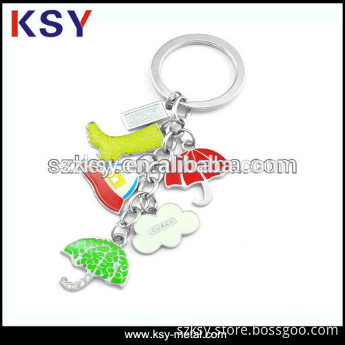 Fashion top product custom zinc alloy keych